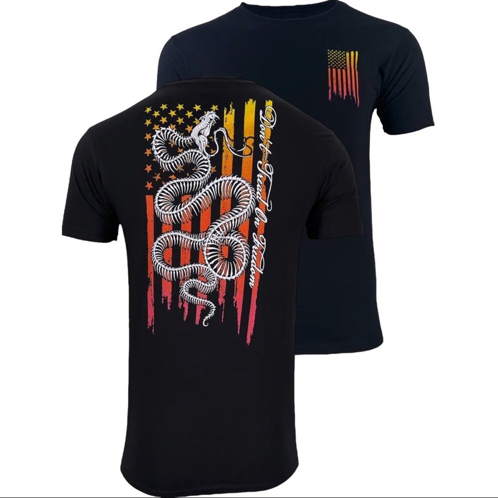 Howitzer Style Men's T-Shirt Freedom Spine Military Grunt MFG